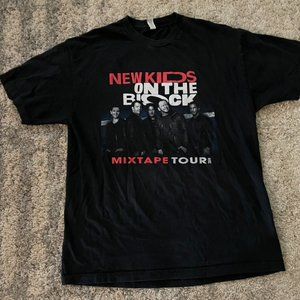 BKOTB New Kids Concert Mixed Tape Tour Tee Shirt